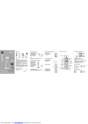 Motorola CD1HD Schnellstartanleitung