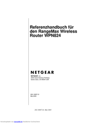 NETGEAR RangeMax Referenzhandbuch