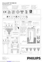 Philips AmazonLED2 24V BBC201 Montageanleitung