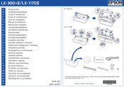 Epson LX-1170II Installationshandbuch