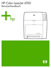 HP Color LaserJet 4700 Benutzerhandbuch