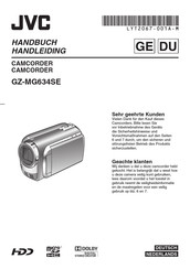 JVC GZ-MG634 Handbuch