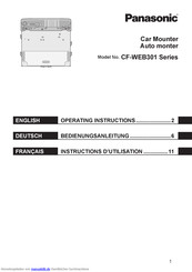 Panasonic CF-WEB301Series Bedienungsanleitung