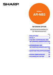 Sharp AR-NB3 Bedienungsanleitung