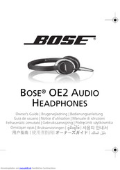 Bose OE2 Bedienungsanleitung