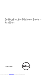 Dell Optiplex 990 Minitower Handbuch