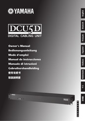 Yamaha DCU5D Bedienungsanleitung
