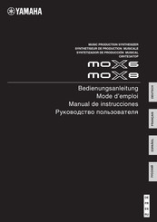 Yamaha MOX8 Bedienungsanleitung