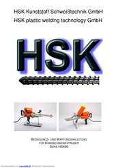 Hsk HSK60DE Handbücher | ManualsLib