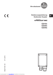 IFM Electronic O2I30 Serie Bedienungsanleitung