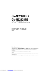 Gigabyte GV-N52128TE Benutzerhandbuch