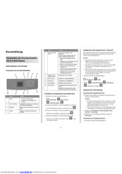 Lexmark MS810dtn Kurzanleitung