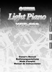 Yamaha YPP-200 Bedienungsanleitung