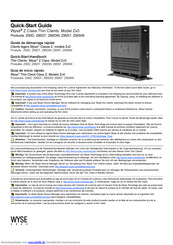 Wyse Z90S7 Kurzanleitung