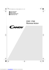 Candy CDC 179X Reverse Action Gebrauchsanweisung