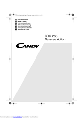 Candy cdc 263 Reverse Action Gebrauchsanweisung