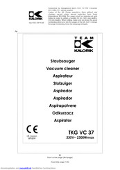 Kalorik TKG VC 37 Gebrauchsanleitung