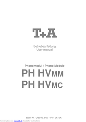 T+A PH HVMM Betriebsanleitung