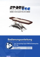 Sportec Capre FX3R Bedienungsanleitung