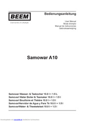 Beem Samowar A10 Bedienungsanleitung