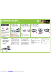 HP Photosmart D7300 Series Installationhandbuch