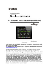 Yamaha CL StageMix V6.1 Bedienungsanleitung