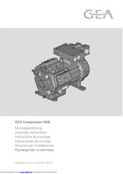 GEA HGX8/3220-4 S Montageanleitung