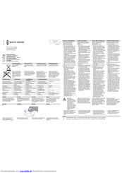 Busch-Jaeger 6828 Bedienungsanleitung