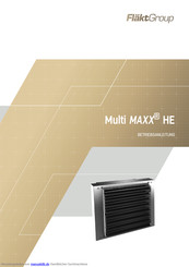 FläktGroup Multi MAXX HE21...F....AKD Series Betriebsanleitung