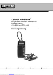 Midtronics Celltron Advanced CTA-4000 Bedienungsanleitung