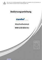 Comfee by Midea WM LCD 6014 A plus Bedienungsanleitung
