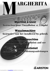 Ariston Margherita ald 140 Bedienungsanleitungen