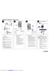Bosch TINYON IP 2000 PIR Schnellinstallation