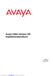 Avaya Video Camera 100 Installationshandbuch