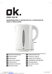 OK OWK 102-W Gebrauchsanweisung