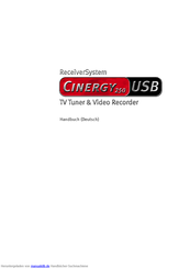 TerraTec Cinergy 250 USB Handbuch