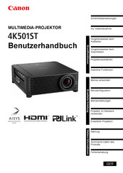 Canon 4K501ST Benutzerhandbuch