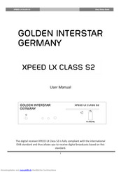 Golden interstar XPEED LX CLASS S2 Bedienungsanleitung