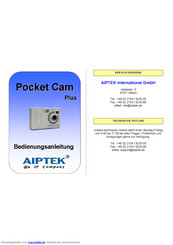 Aiptek Pocketcam Plus Bedienungsanleitung