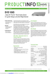 Mustek DVD V56S Handbuch