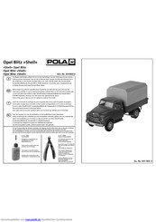 FALLER 331003/2 Opel Blitz Shell Anleitung