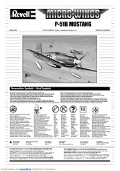 REVELL Micro Wings P-51B Mustang Handbuch