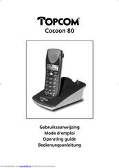 Topcom cocoon 80 Bedienungsanleitung