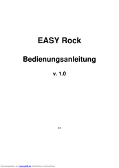ITT Easy Rock Bedienungsanleitung