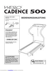 AICON WESLO CADENCE 500WETL15805.1 Bedienungsanleitung