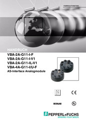 Pepperl+Fuchs VBA-4A-G11-U-F Handbuch