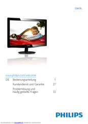 Philips 226V3L Bedienungsanleitung