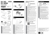 Epson DS-310 Installationshandbuch