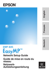 Epson EMP-835 Installationshandbuch