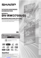 Sharp DV-RW370SG Bedienungsanleitung